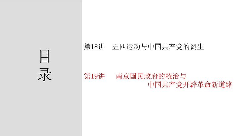 第19讲++南京国民政府的统治和中国共产党开辟革命新道路+-+备战2024年高考历史一轮复习考点知识一遍过(中外历史纲要上)课件PPT第3页