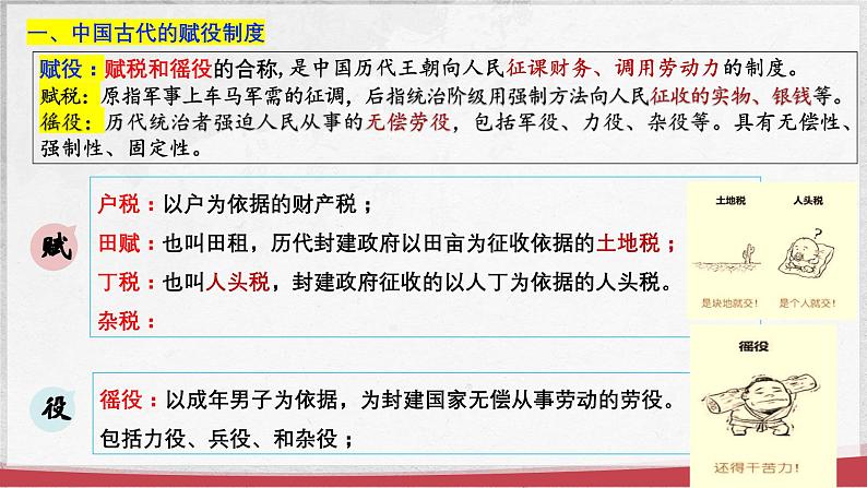 第16课+中国赋税制度的演变(同步课件+同步练习)-2023-2024学年高二历史同步精品课堂(统编版选择性必修1)02