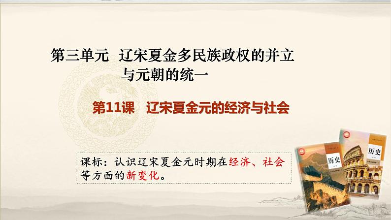 中外历史纲要(上) 第11课 辽宋夏金元的经济与社会课件第3页