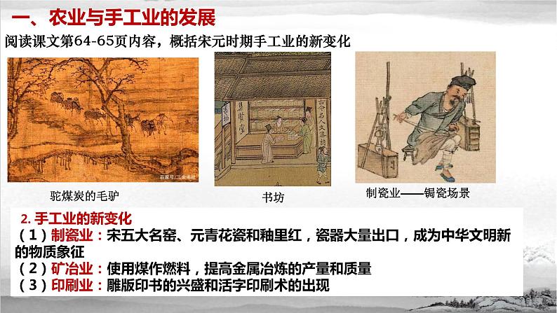 中外历史纲要(上) 第11课 辽宋夏金元的经济与社会课件第7页