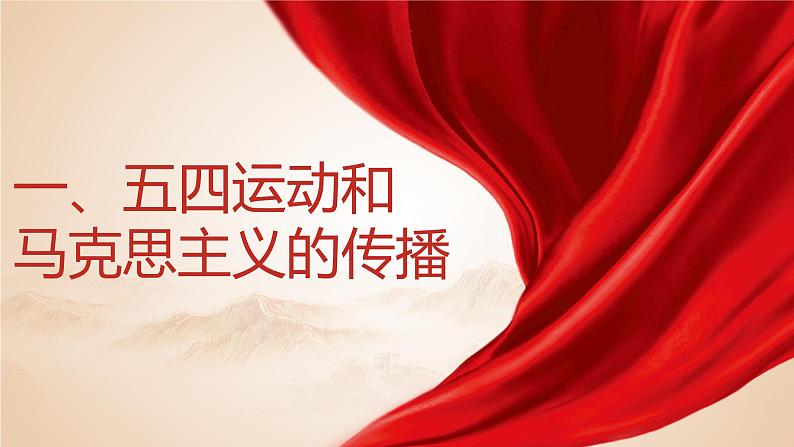 中外历史纲要(上) 第21课 五四运动与中国共产党的诞生课件02