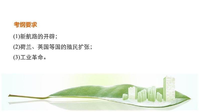 高考历史知识专题5 资本主义世界市场的形成与发展课件PPT第2页