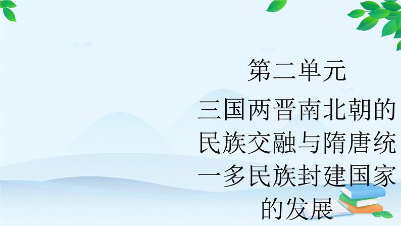 高中历史统编版(2019)必修中外历史纲要上册 第6课 从隋唐盛世到五代十国 课件第1页