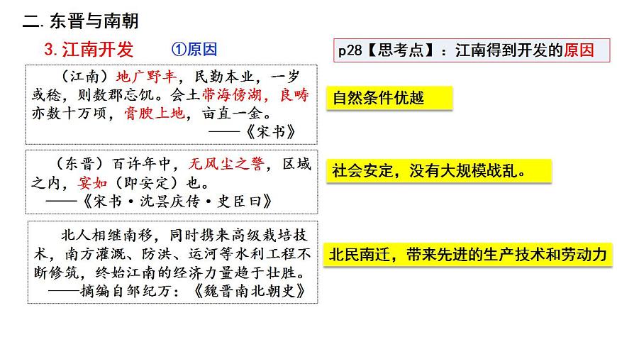 第5課 三國(guó)兩晉南北朝的政權(quán)更迭與民族交融 公開(kāi)課示范課件1 2023-2024 部編版高中歷史 必修上冊(cè)第6頁(yè)