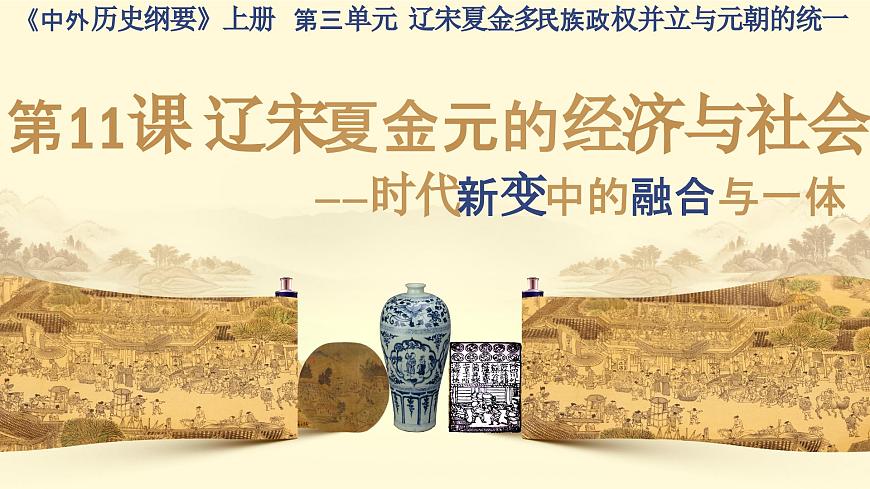 第11課 遼宋夏金元的經(jīng)濟與社會 公開課示范課件 2023-2024 部編版高中歷史 必修上冊第2頁