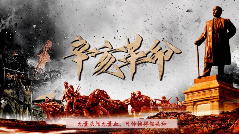 高中历史 中外历史纲要（上） 第19课 辛亥革命课件01