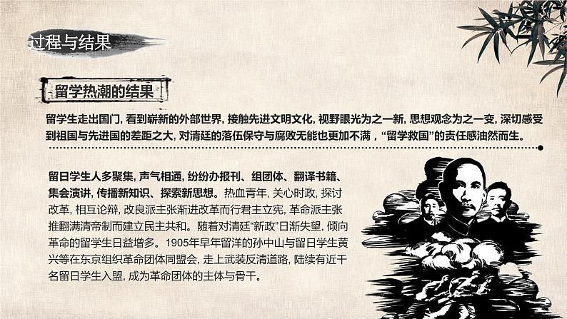 高中历史 中外历史纲要(上) 辛亥革命与留学热潮微课件第6页