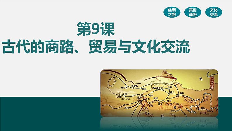 第9课古代的商路、贸易与文化交流优秀课件02
