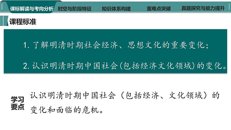 第10讲 明至清中叶的经济与文化的变化 课件-2024届高考统编版必修中外历史纲要上册历史一轮复习第3页