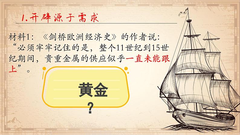 第6课 全球航路的开辟 课件第5页