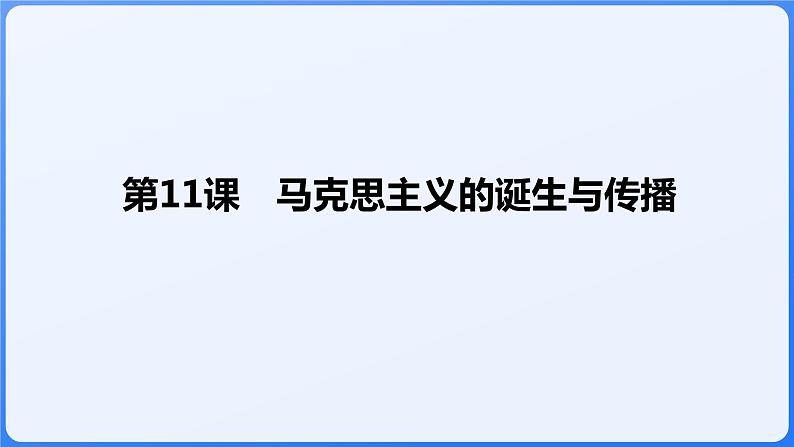 2024年统编版历史必修一中外历史纲要下同步课件 第11课第1页