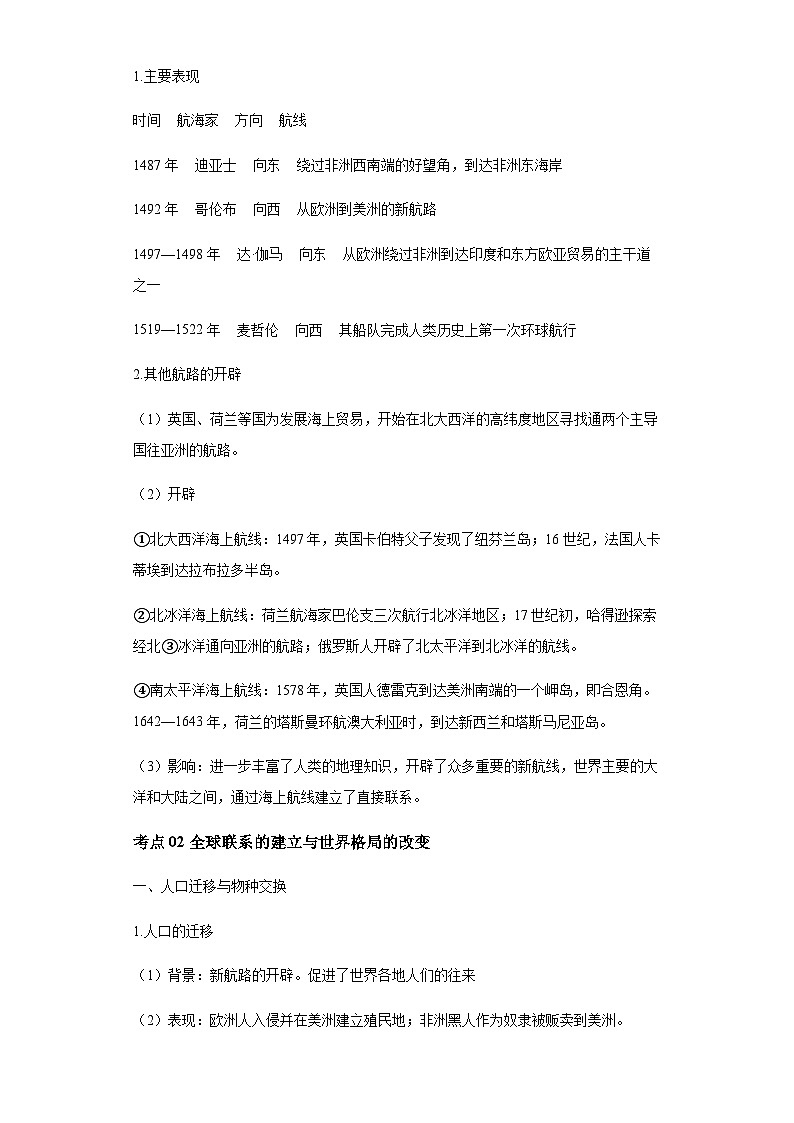 专题十五近代西方的工业文明 2024届高考历史二轮复习专题(含解析)02