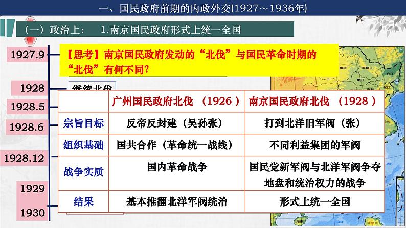 第15讲 南京国民政府的统治和中国共产党开辟革命新道路 课件--2024届高三统编版(2019)必修中外历史纲要上一轮复习第6页