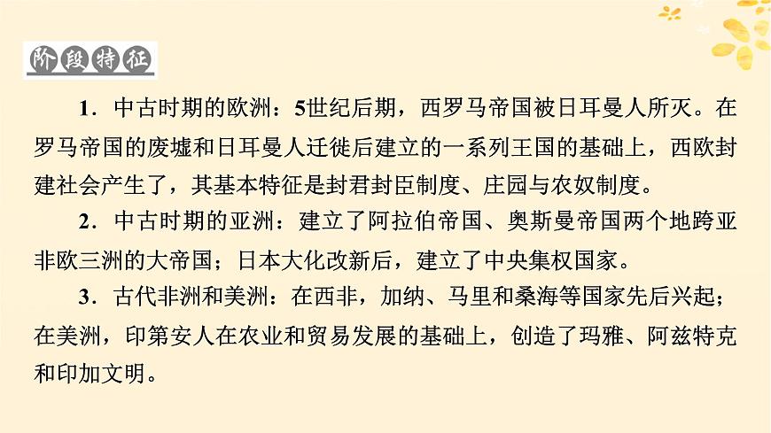 2024春高中歷史第二單元中古時期的世界第3課中古時期的歐洲課件（部編版必修中外歷史綱要下）第3頁