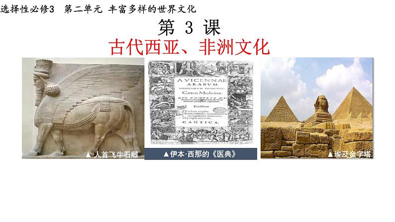 部编版高二历史选必三第二单元第三课 古代西亚、非洲文化PPT课件(含视频)02