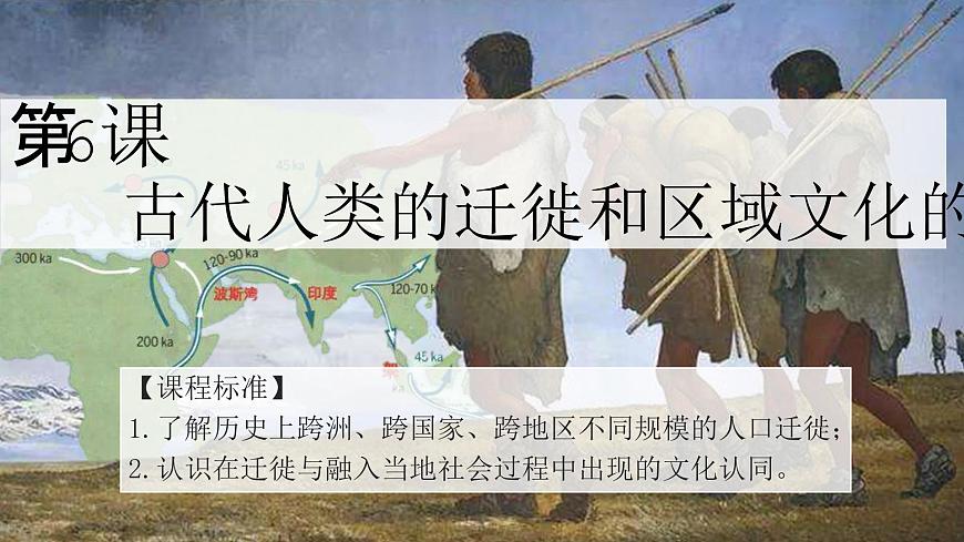 部編版高二歷史選必三第三單元第六課 古代人類的遷徙和區(qū)域文化的形成PPT課件（含視頻）第2頁(yè)