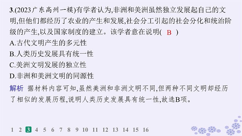 备战2025届高考历史一轮总复习第9单元古代文明的产生与发展及中古时期的世界课时练第28讲中古时期的亚洲非洲和美洲课件第5页