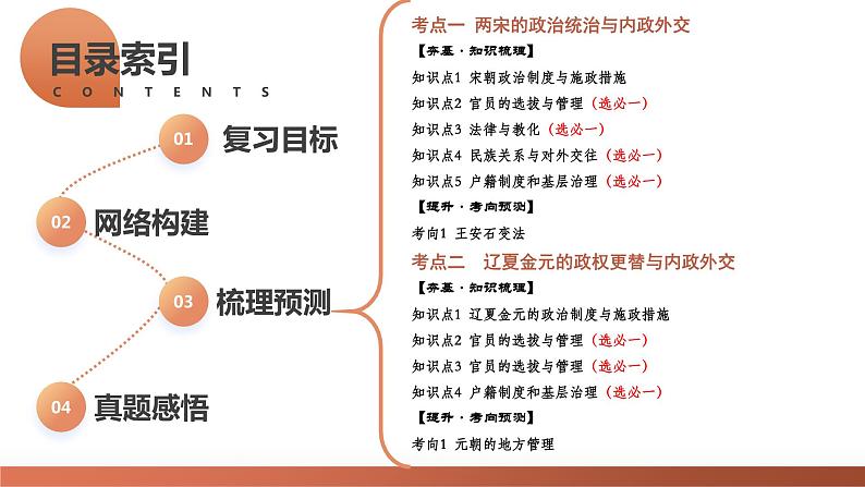 第06讲 两宋的政治和军事及辽夏金元的统治(课件)-2024年高考历史一轮复习课件(新教材新高考)06