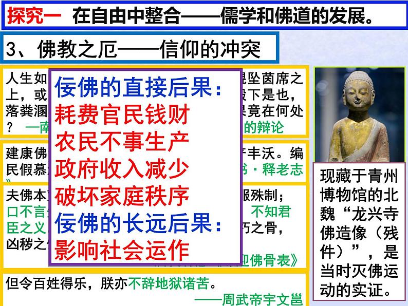 第二单元三国两晋南北朝的民族交融与隋唐统一多民族封建国家的发展第8课三国至隋唐的文化课件(部编版必修中外历史纲要上)第6页