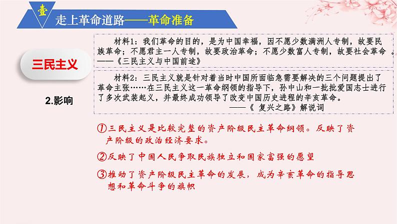 第六单元辛亥革命与中华民国的建立第19课辛亥革命课件(部编版必修中外历史纲要上)第8页