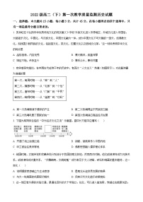 四川省眉山市仁壽縣2023-2024學(xué)年高二下學(xué)期4月第一次教學(xué)質(zhì)量監(jiān)測(cè)（期中）歷史試題（期中+期中）