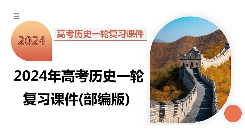 最新高考历史一轮复习(部编版) 板块1 第1单元 第1讲 中华文明的起源与早期国家(课件+讲义+练习)01