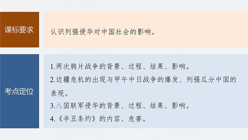 2024年高考历史一轮复习(部编版) 板块2 第5单元 第13讲 两次鸦片战争与列强侵略的加剧第7页