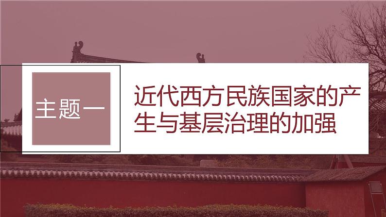 2024年高考历史一轮复习(部编版) 板块7 第16单元 第49讲 近代西方民族国家与国际法的发展第7页