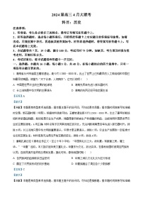 2024湖南省多校高三下學(xué)期4月大聯(lián)考?xì)v史試題含解析