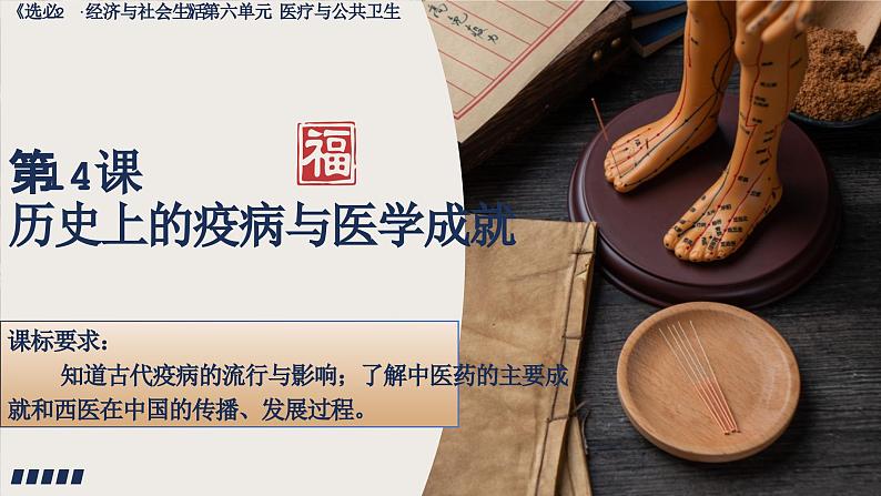 2023-2024学年高二历史同步精品课堂-第14课 历史上的疫病与医学成就(精品课件)(选择性必修2:经济与社会生活)第3页