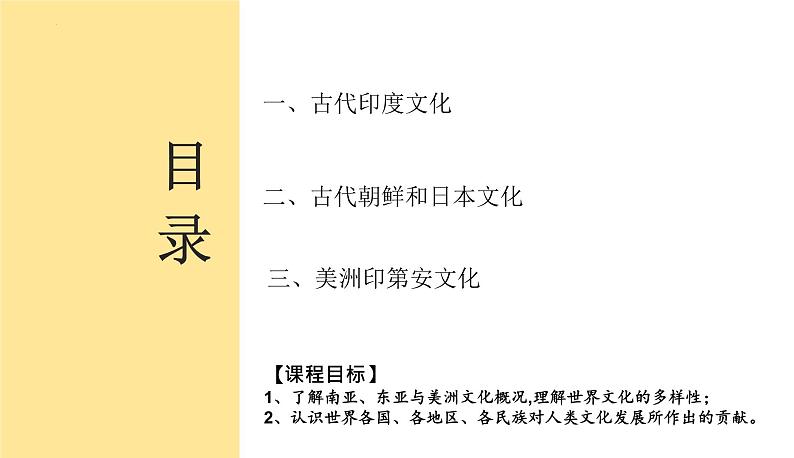 2023-2024学年高二历史同步精品课堂-第5课 南亚、东亚与美洲的文化(精品课件)(选择性必修3:文化交流与传播)第2页