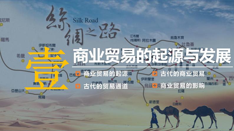 第7课 古代的商业贸易 课件------2023-2024学年高二历史统编版(2019)选择性必修205