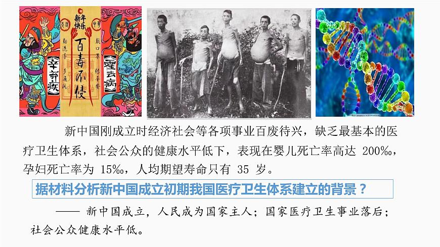 第15課 現(xiàn)代醫(yī)療衛(wèi)生體系與社會(huì)生活-高二歷史課件----2023-2024學(xué)年高二歷史統(tǒng)編版（2019）選擇性必修2第7頁(yè)