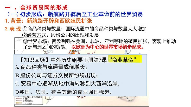第10课近代以来的世界贸易与文化交流的扩展【课件】--2023-2024学年高二下学期历史统编版(2019)选择性必修3文化交流与传播05