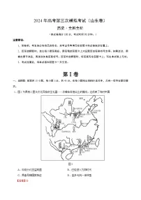 2024年高考第三次模拟考试题:历史(山东卷)(解析版)