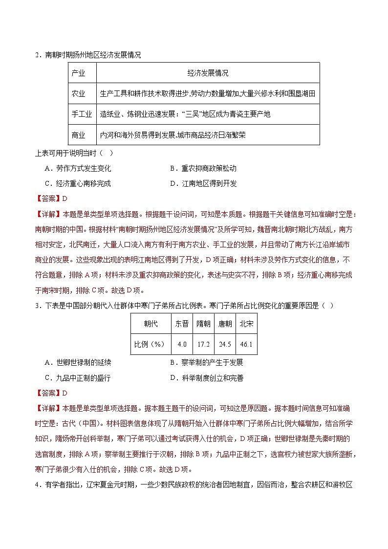 模擬卷07(全解全析)第2頁