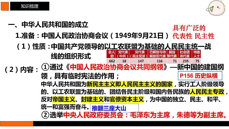 第22讲 中华人民共和国成立和向社会主义的过渡 课件--2025届高三统编版(2019)必修中外历史纲要上一轮复习第8页