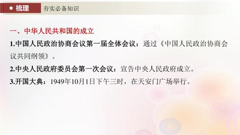 第23讲 中华人民共和国成立和向社会主义的过渡 课件--2024届高三统编版(2019)必修中外历史纲要上一轮复习(江苏专用)07
