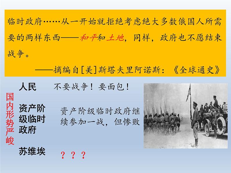第15课 十月革命的胜利与苏联的社会主义实践课件5第8页