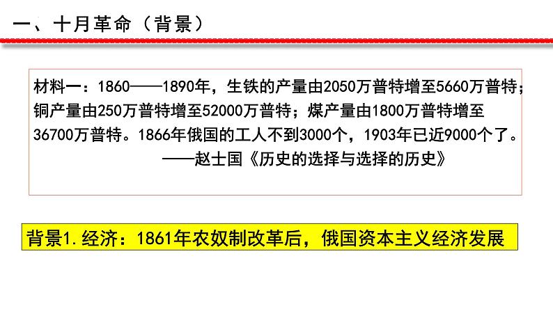 第15课 十月革命的胜利与苏联的社会主义实践课件2第5页