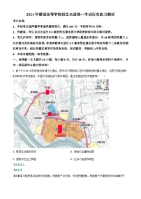 安徽省十三校2024届高三下学期最后一卷历史试卷（Word版附解析）