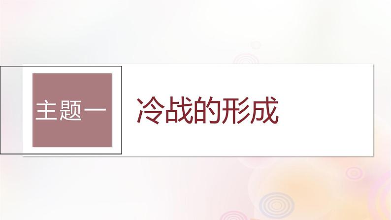 江苏专用新教材2024届高考历史一轮复习板块五世界现代史第十三单元第40讲冷战与国际格局的演变课件第6页