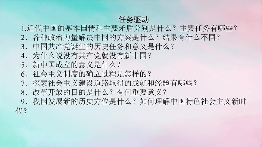 2025版高考政治全程一輪復(fù)習(xí)必修3第一單元中國(guó)共產(chǎn)黨的領(lǐng)導(dǎo)第一課歷史和人民的選擇課件第7頁