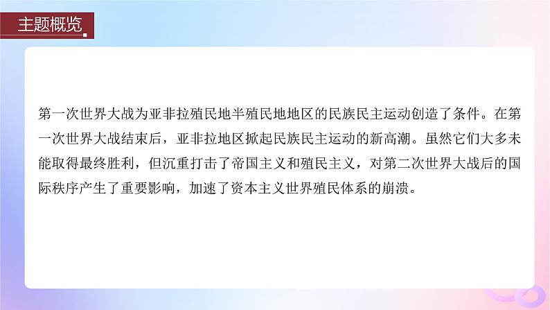 浙江专用新教材2024届高考历史一轮复习第六部分现代世界第十七单元第46讲亚非拉民族民主运动的高涨课件第4页