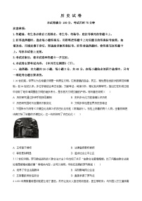 陕西省商洛市2023-2024学年高一下学期期末考试历史试卷(Word版附解析)
