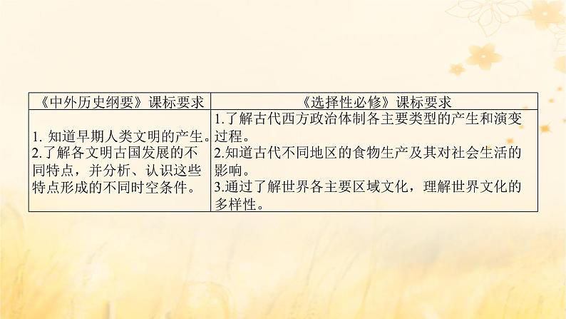 创新版2025版高考历史全程一轮复习 第24讲古代文明的产生与发展课件02