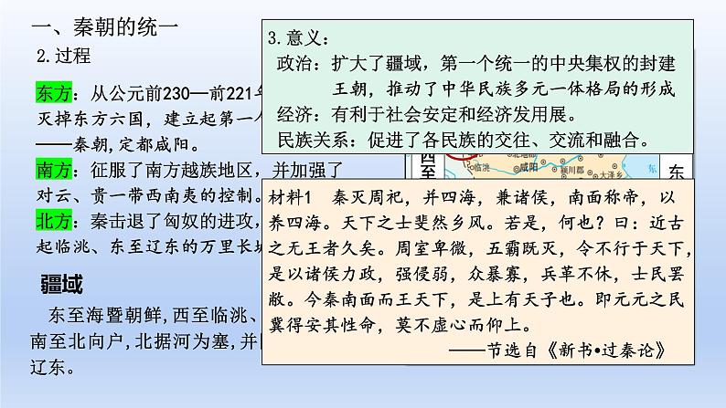 2025年高考一轮复习《中外历史纲要(上)》第3讲 秦统一多民族封建国家的建立(课件)第6页