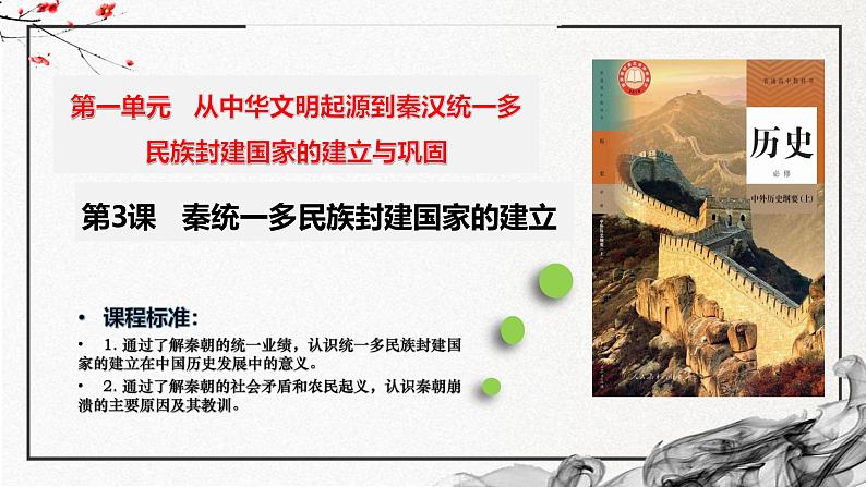 第3课 秦统一多民族封建国家的建立(精美课件)-2024-2025学年高一历史同步高效教学课件(中外历史纲要上)第2页