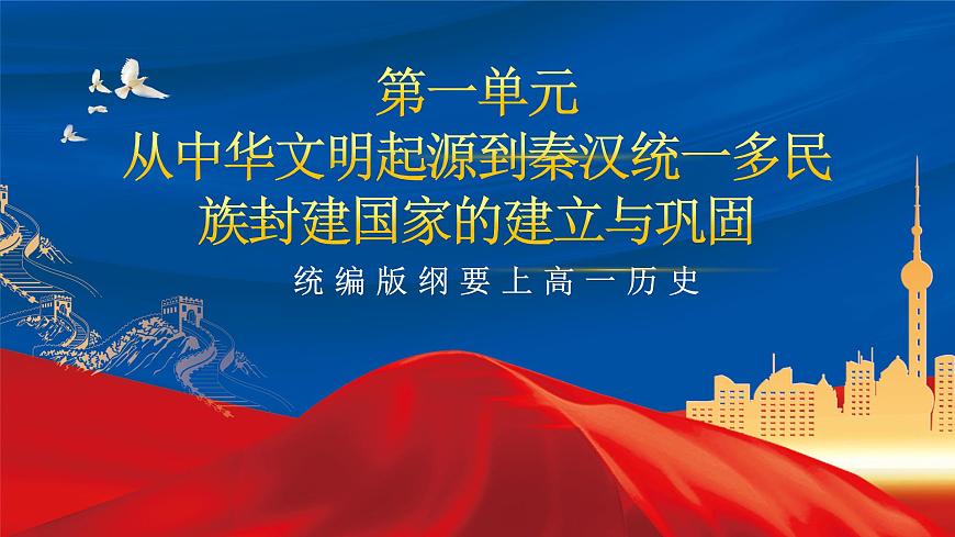 【新課標】1《中華文明的起源與早期國家》課件第1頁