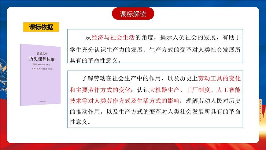【新課標(biāo)】第二單元《生產(chǎn)工具與勞作方式》單元解讀課件第2頁